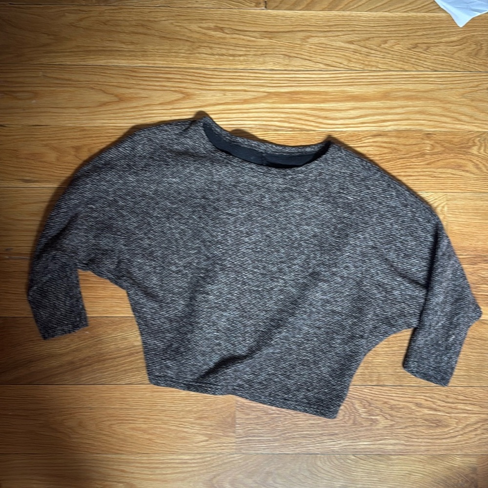 Brown Dolman Sweater Top